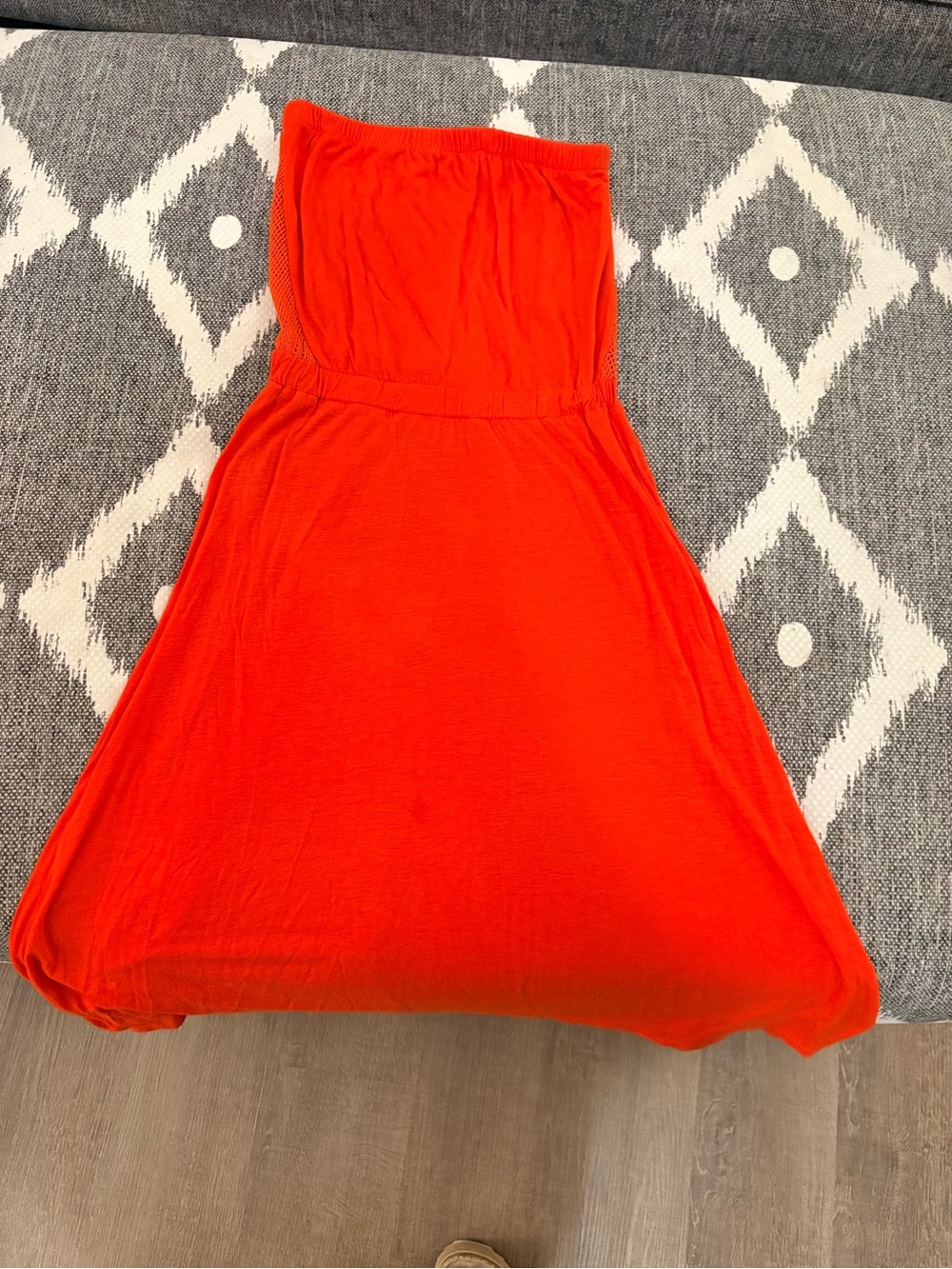 Women’s Strapless Sunset Summer Dress